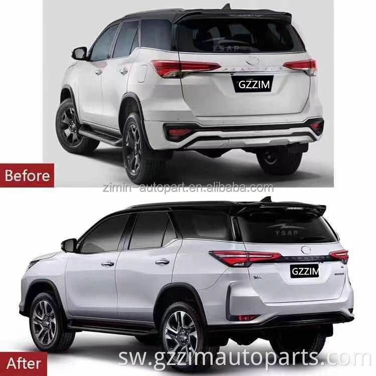 high quality car front facelift upgrade kit for fortuner 2016 upgrade to fortuner 2020